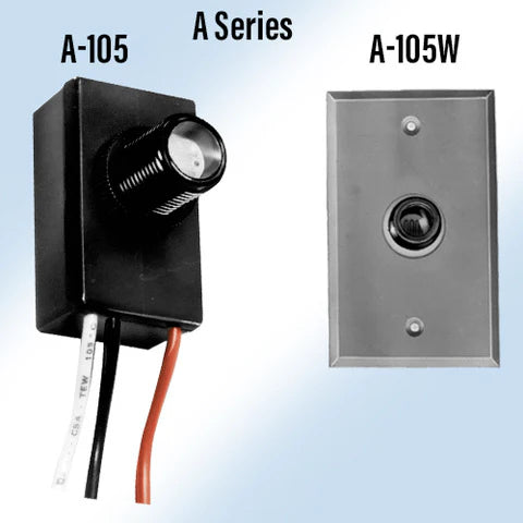 Lumatrol Button Style Wire-In Photo Controls