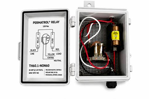 Permatrol electromechanical lighting relay
