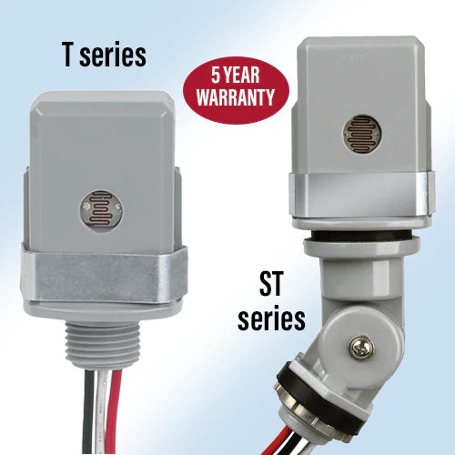 Lumatrol T, ET and ST Series Wire-in Photocontrols
